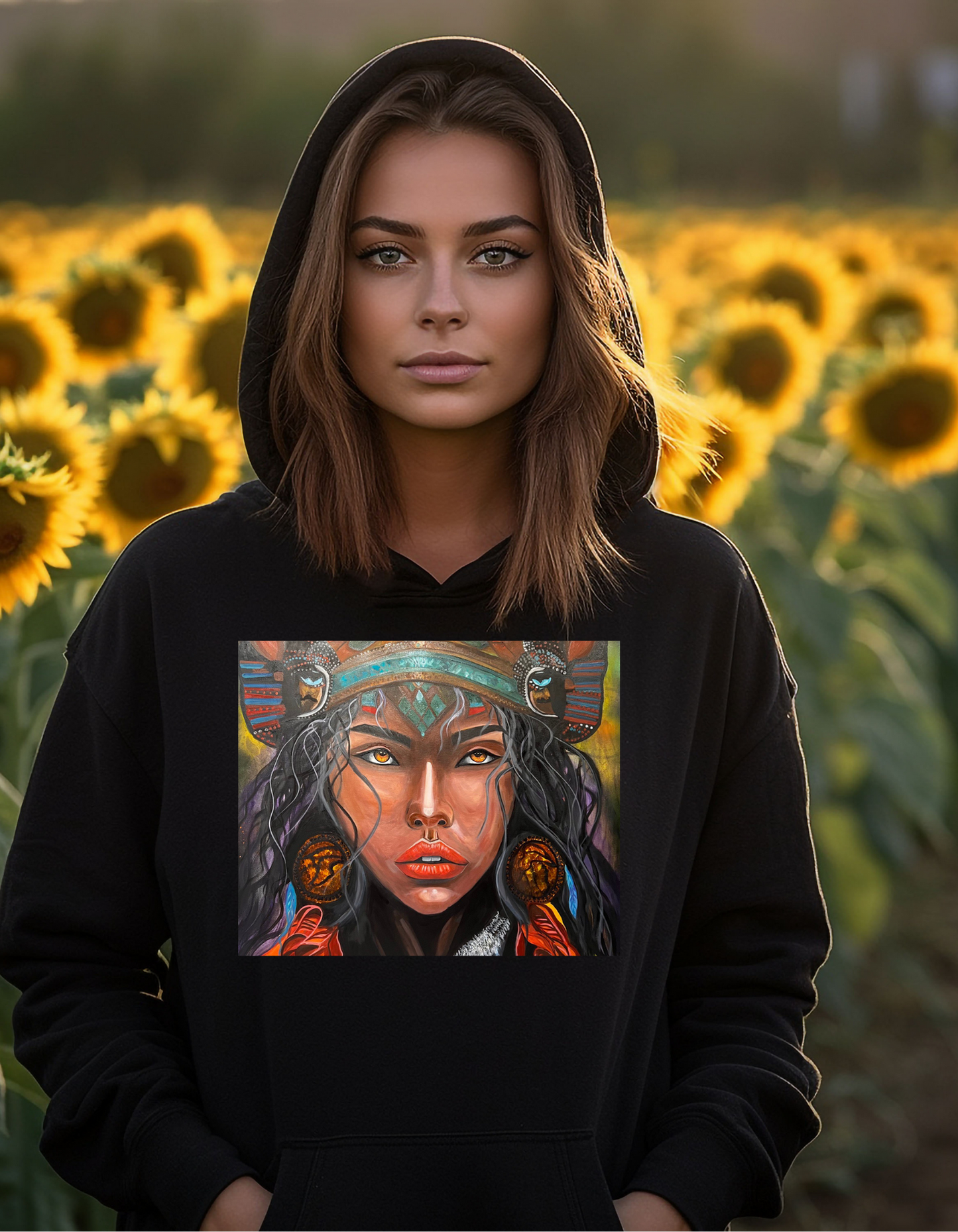 Jaguar Medicine Guardian of Secrets Hooded Sweatshirt