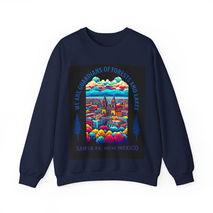 Santa Fe New Mexico sweatshirt, New Mexico Graphic Sweatshirt