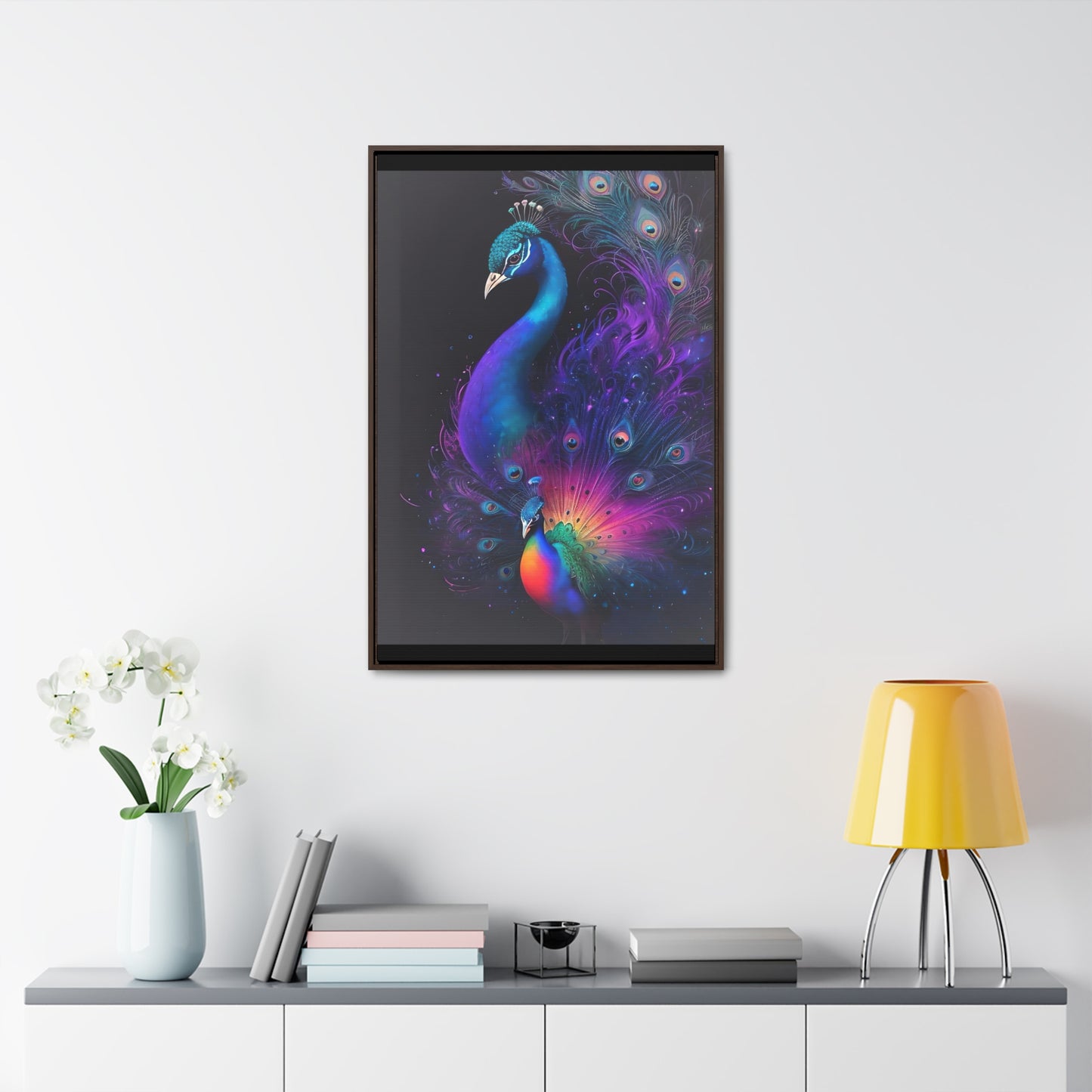 Profound Symbolism of the Majestic Peacock in Arts Abstract artwork