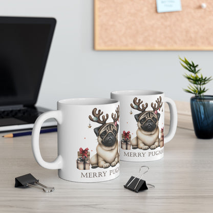 Merry Pugmas Christmas Mug 🎄🐾