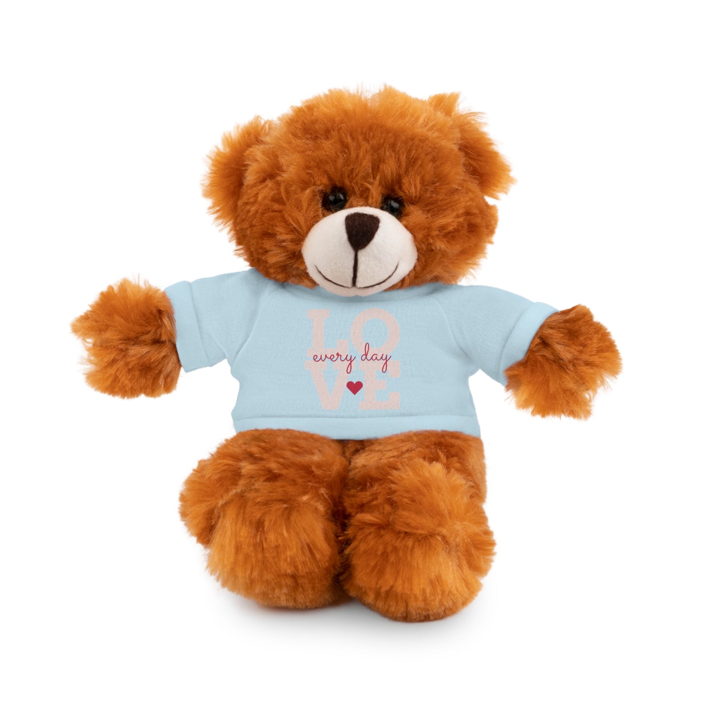 Gift for Granddaughter Love Every Day Plushies Love– Customizable colored Cuddly Companions