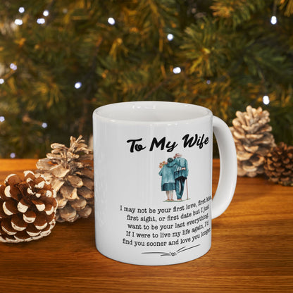 To My Wife – Couple Walking Mug