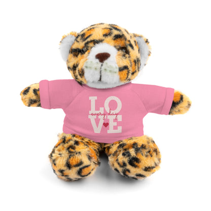 Gift for Granddaughter Love Every Day Plushies Love– Customizable colored Cuddly Companions