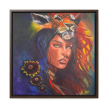 Inner Tigress & Jaguar Woman: Mystical Art by Lisa Marie Signed prints