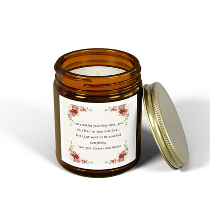 Candle Set Lasting Love Rose-Infused Candle