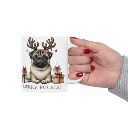 Merry Pugmas Christmas Mug 🎄🐾