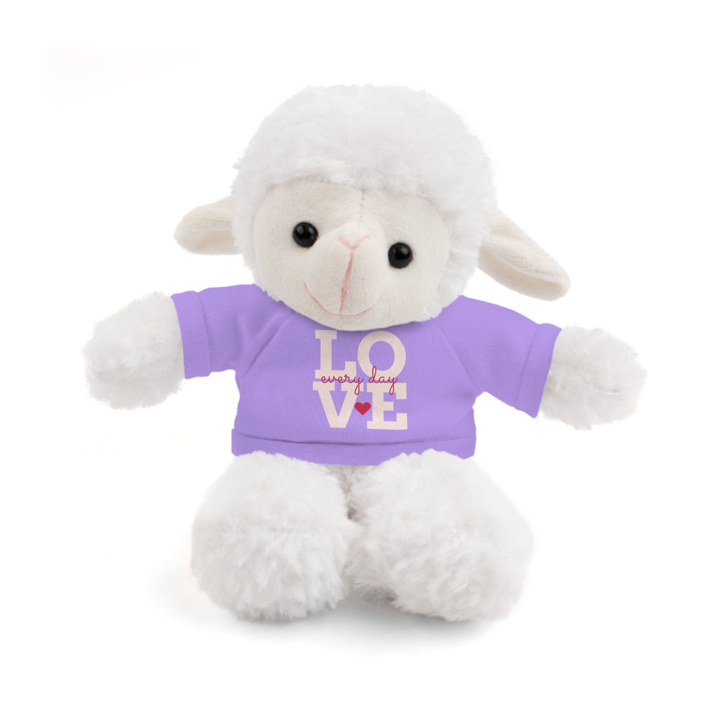 Gift for Granddaughter Love Every Day Plushies Love– Customizable colored Cuddly Companions