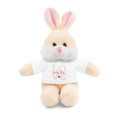 Gift for Granddaughter Love Every Day Plushies Love– Customizable colored Cuddly Companions