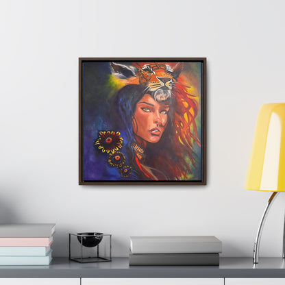 Inner Tigress & Jaguar Woman: Mystical Art by Lisa Marie Signed prints