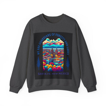 Santa Fe New Mexico sweatshirt, New Mexico Graphic Sweatshirt