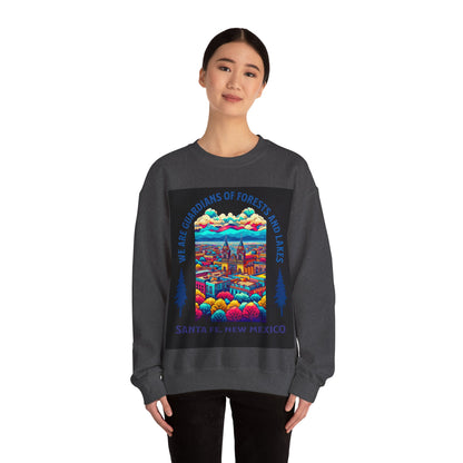 Santa Fe New Mexico sweatshirt, New Mexico Graphic Sweatshirt