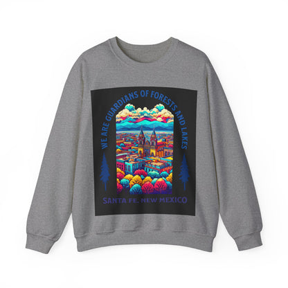 Santa Fe New Mexico sweatshirt, New Mexico Graphic Sweatshirt