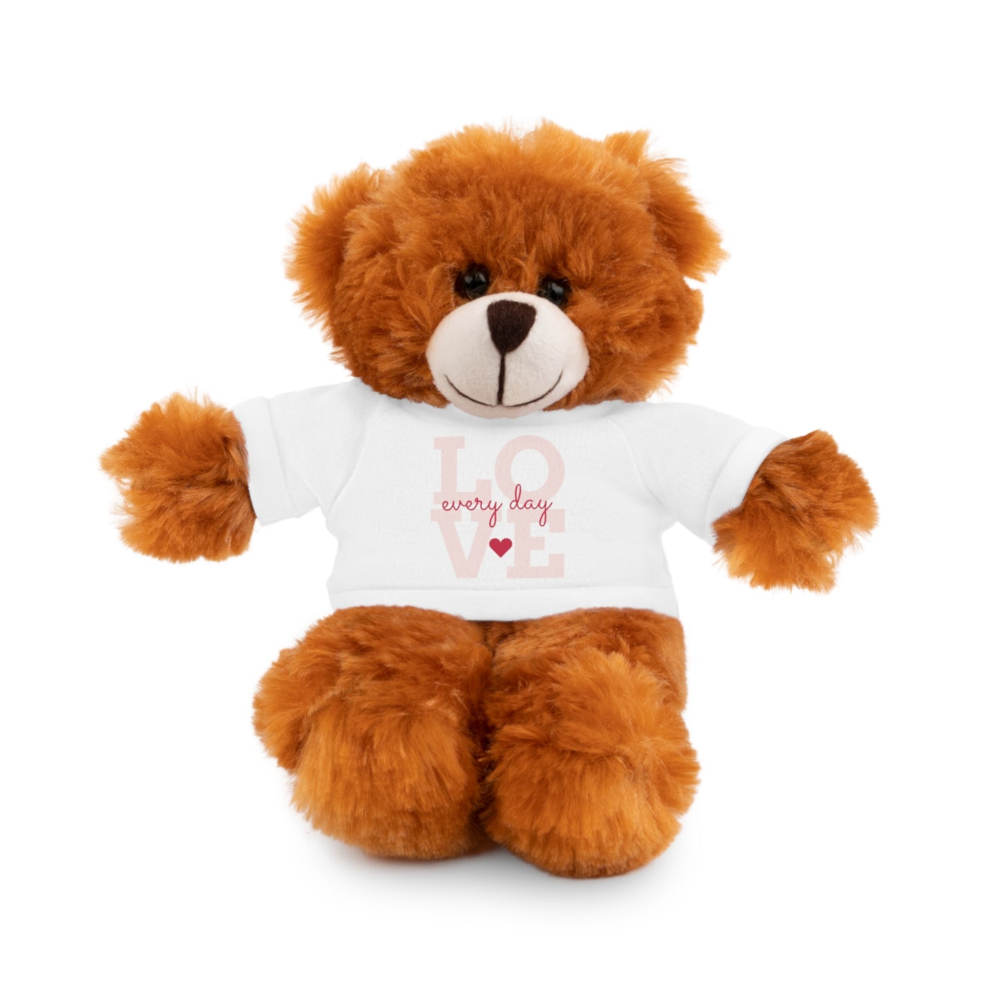 Gift for Granddaughter Love Every Day Plushies Love– Customizable colored Cuddly Companions