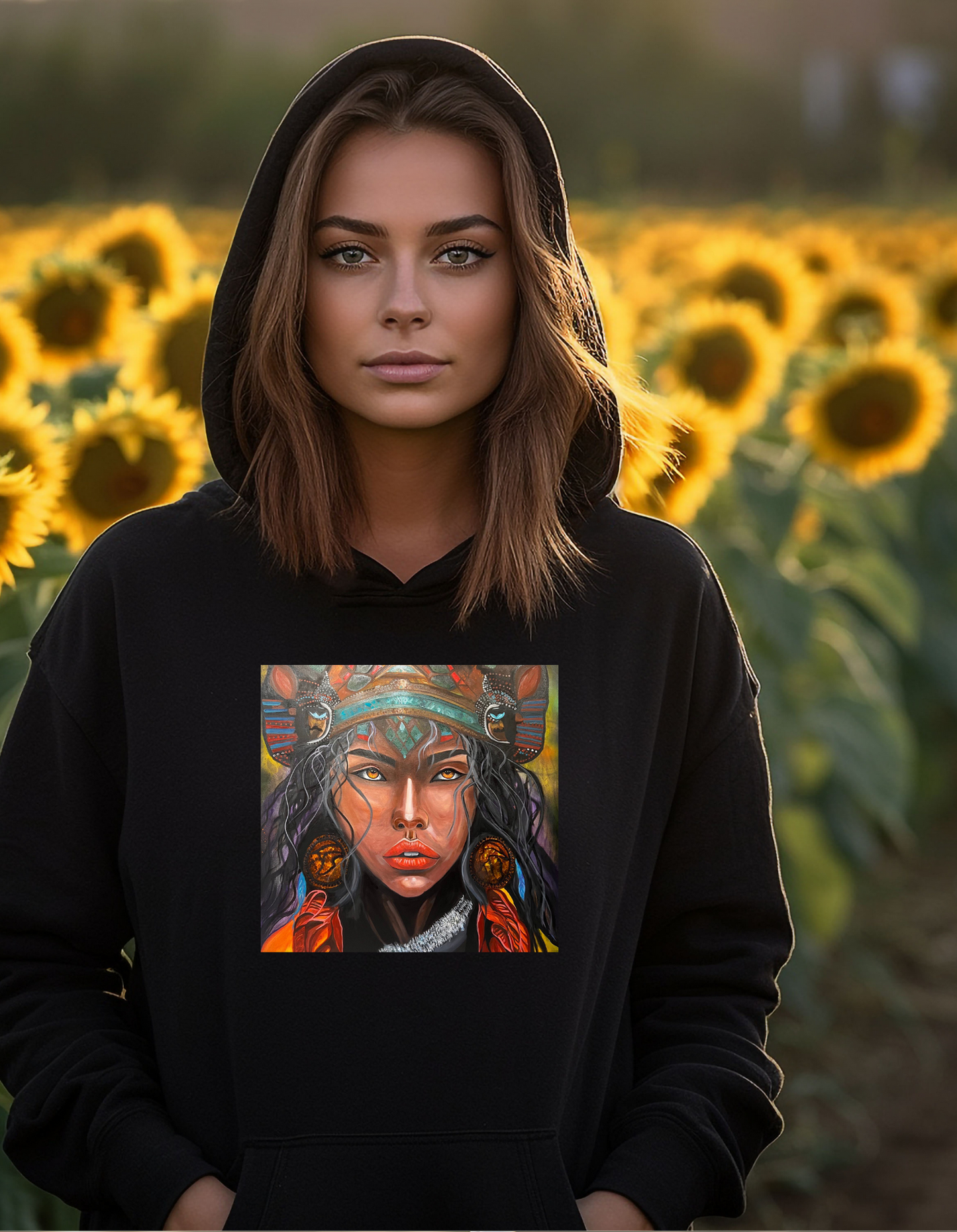 Jaguar Medicine Guardian of Secrets Hooded Sweatshirt