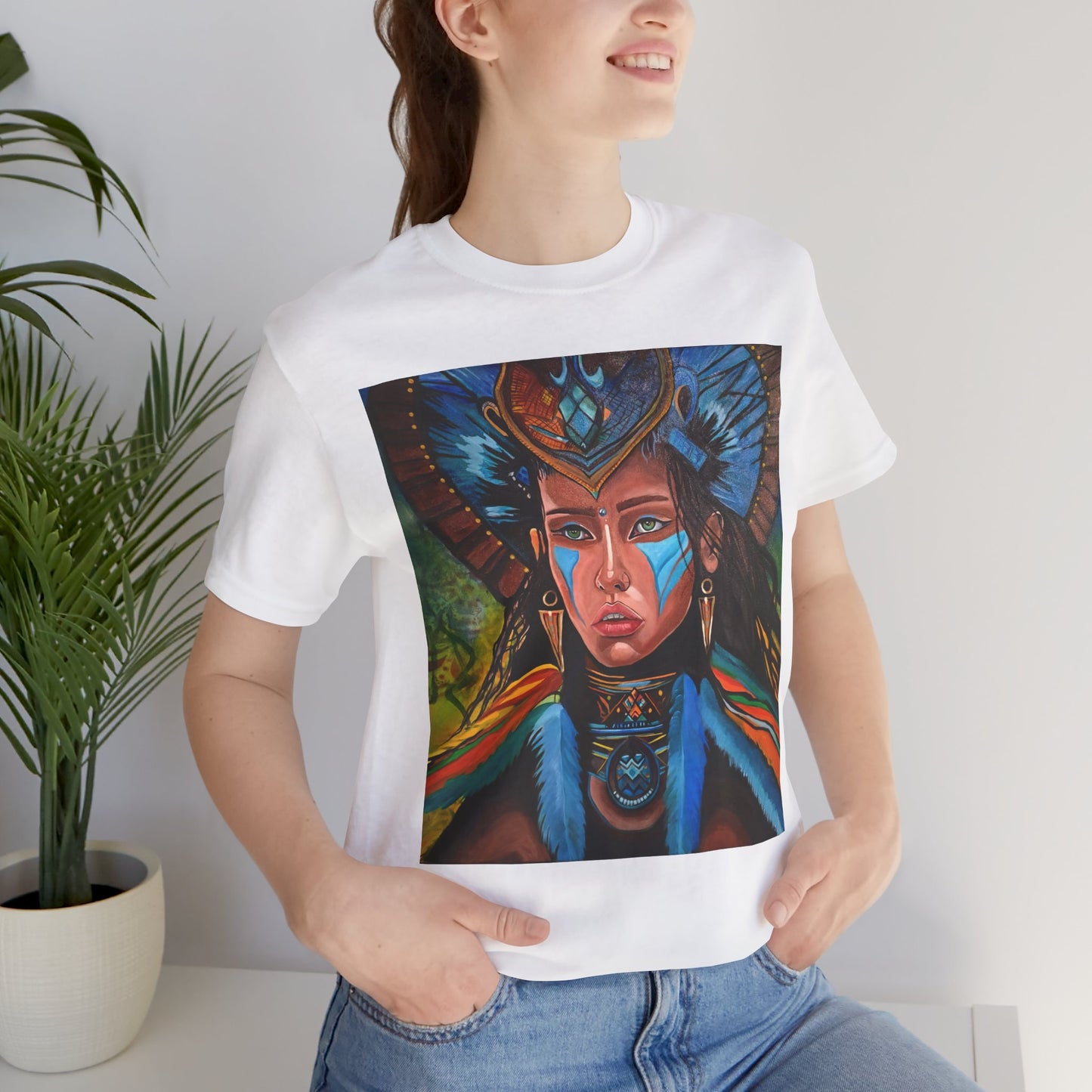 Jaguar Woman Protector of the Rainforest Tee