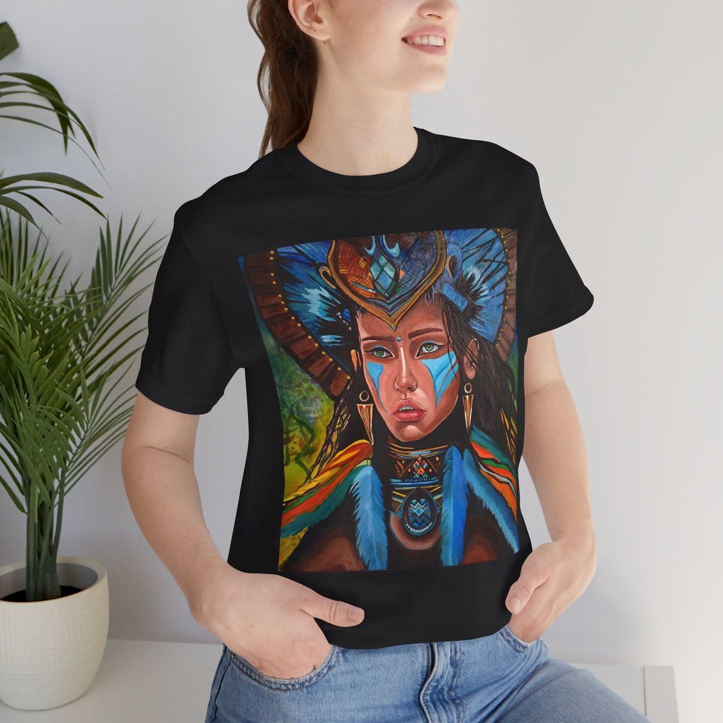 Jaguar Woman Protector of the Rainforest Tee