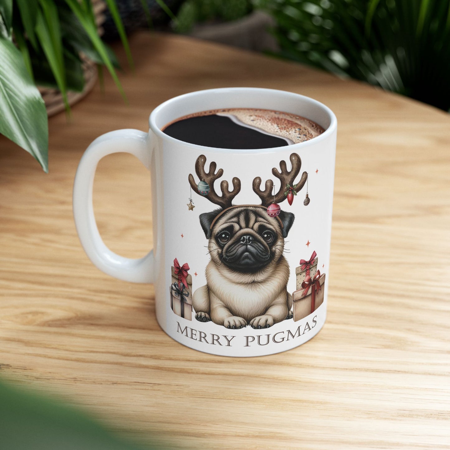 Merry Pugmas Christmas Mug 🎄🐾