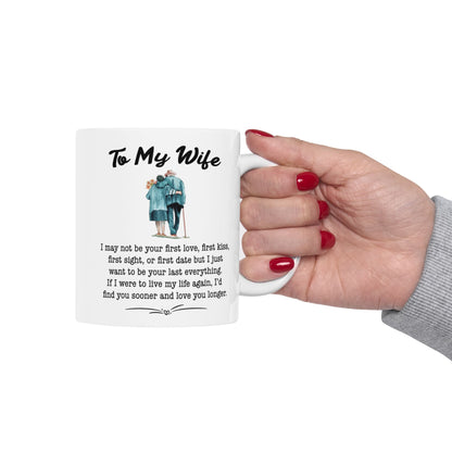 To My Wife – Couple Walking Mug