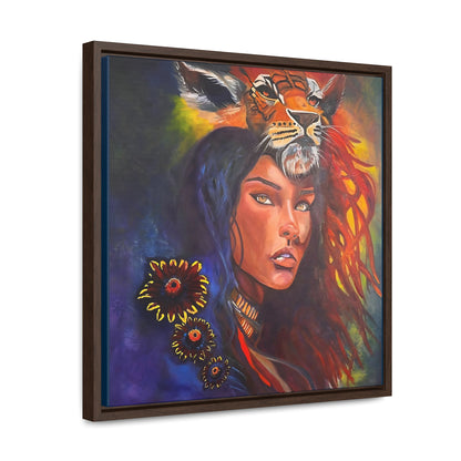 Inner Tigress & Jaguar Woman: Mystical Art by Lisa Marie Signed prints