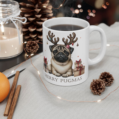 Merry Pugmas Christmas Mug 🎄🐾