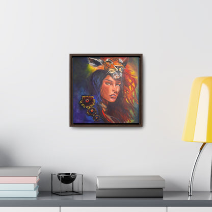 Inner Tigress & Jaguar Woman: Mystical Art by Lisa Marie Signed prints