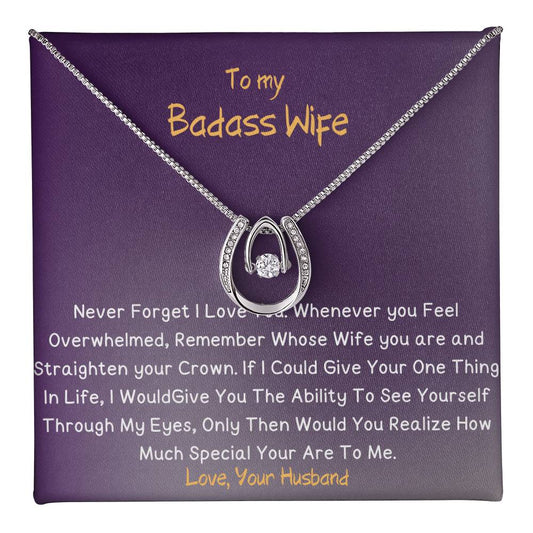 To My Badass Wife – Love and Admiration Card