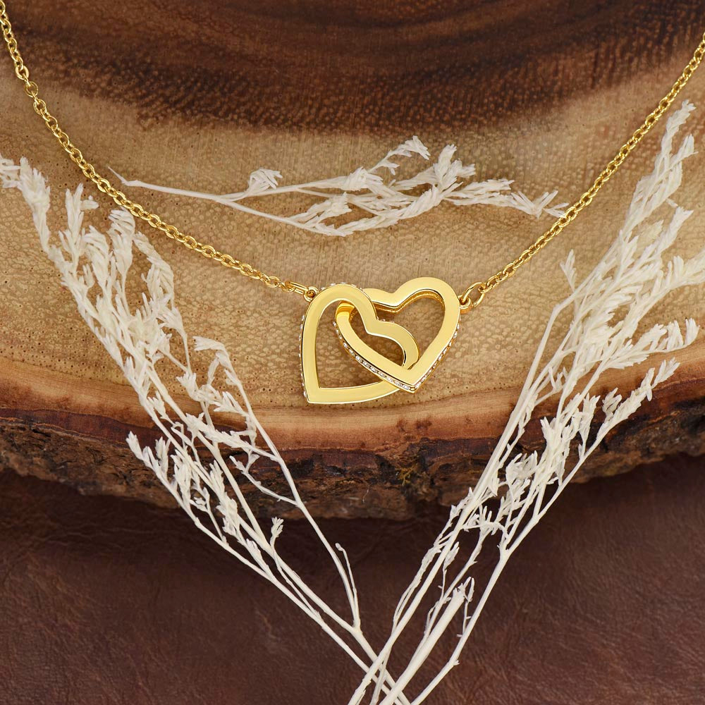 To my smokin' hot wife: a necklace filled with love and light.