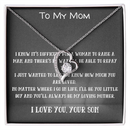 To My Loving Mother - A Son's Heartfelt Tribute