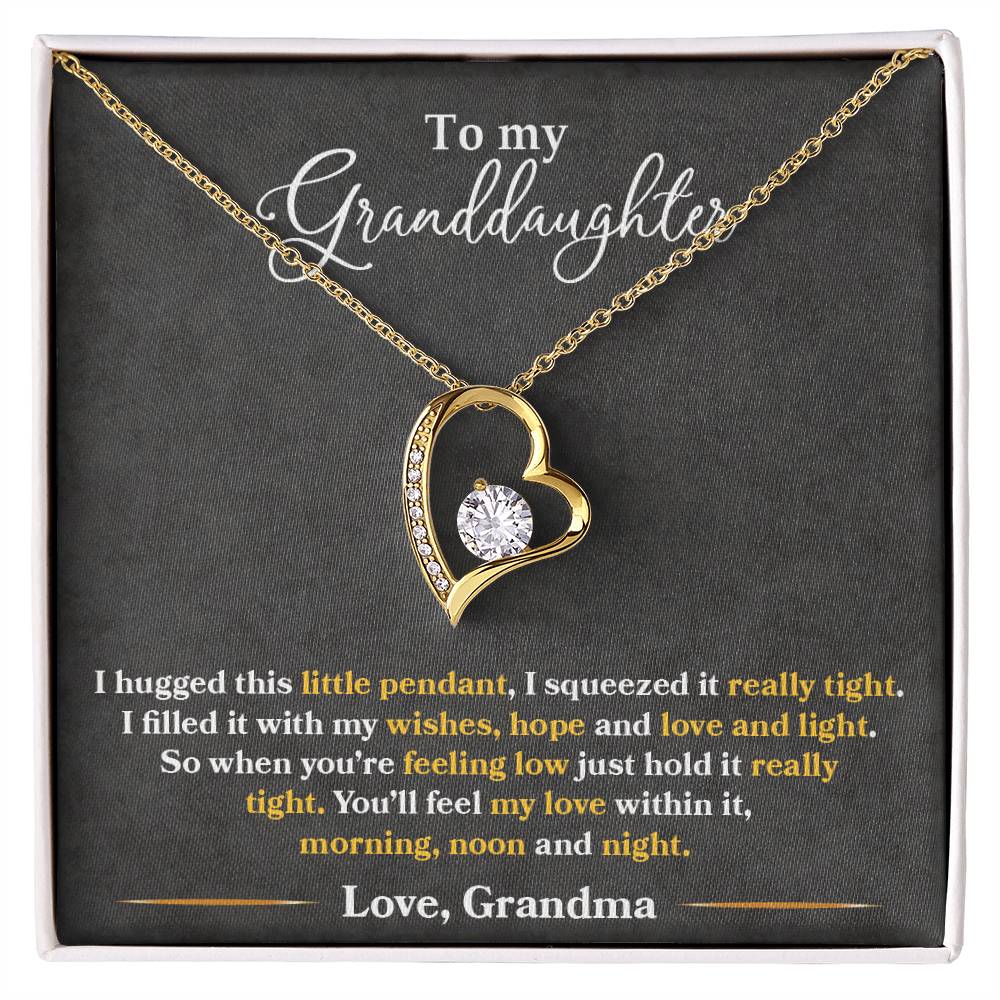 ( Almost sold out) Gift To My Lovely Granddaughter Single Heart : A Grandmother's Mother's Heartfelt Message