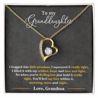 ( Almost sold out) Gift To My Lovely Granddaughter Single Heart : A Grandmother's Mother's Heartfelt Message