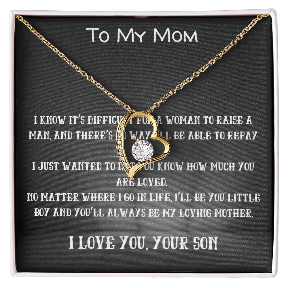 To My Loving Mother - A Son's Heartfelt Tribute