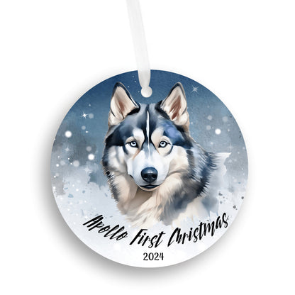 Adorable Husky Christmas Ornaments | Perfect Holiday Decor for Husky Lovers