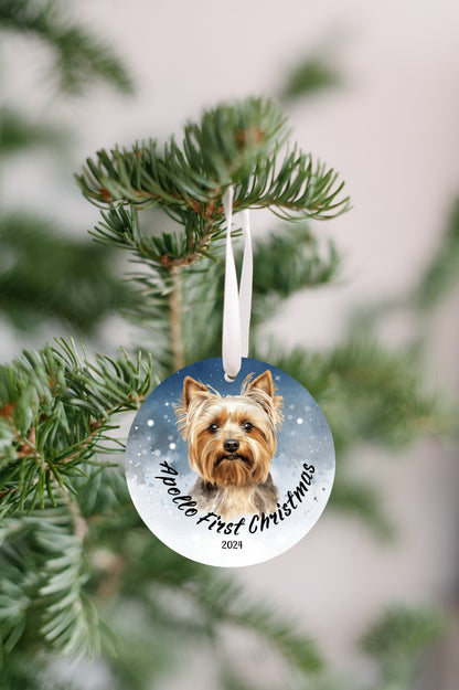 Adorable Silky Terrier Christmas Ornaments | Perfect Holiday Decor for Silky Terrier Lovers