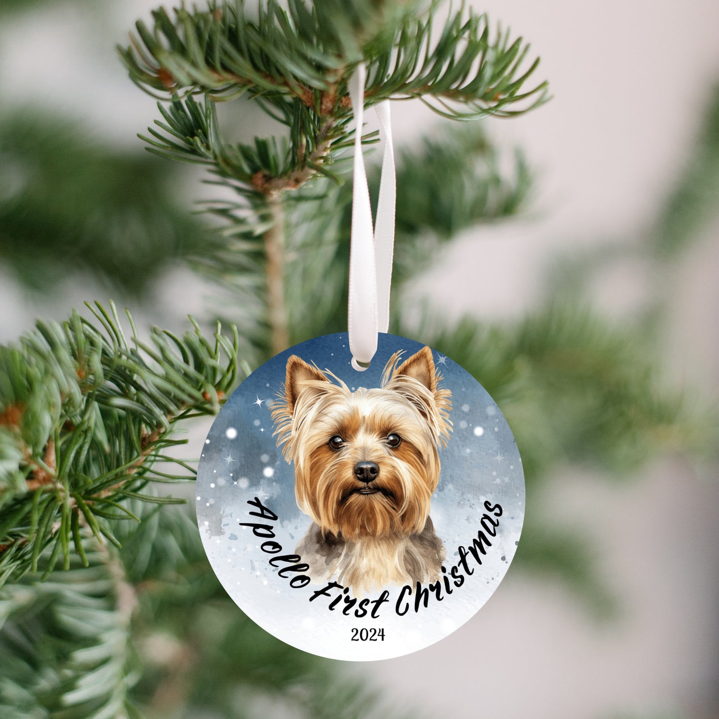 Adorable Silky Terrier Christmas Ornaments | Perfect Holiday Decor for Silky Terrier Lovers