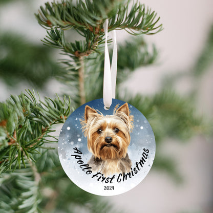 Adorable Silky Terrier Christmas Ornaments | Perfect Holiday Decor for Silky Terrier Lovers