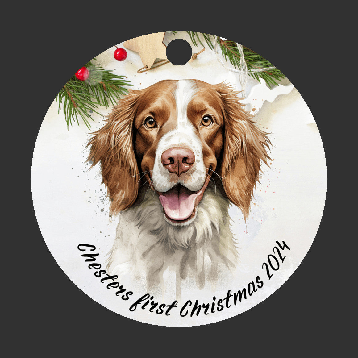 Adorable Spaniels Christmas Ornaments | Perfect Holiday Decor for Spaniels Lovers