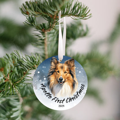 Adorable Sheltie Christmas Ornaments | Perfect Holiday Decor for Sheltie Lovers