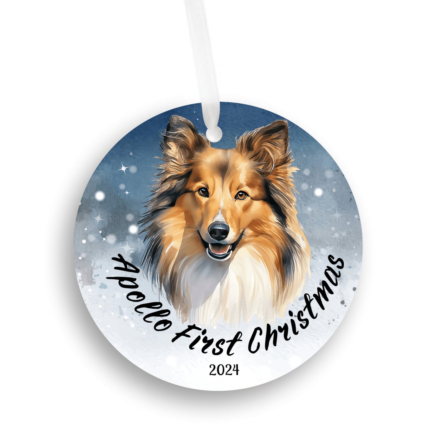 Adorable Sheltie Christmas Ornaments | Perfect Holiday Decor for Sheltie Lovers