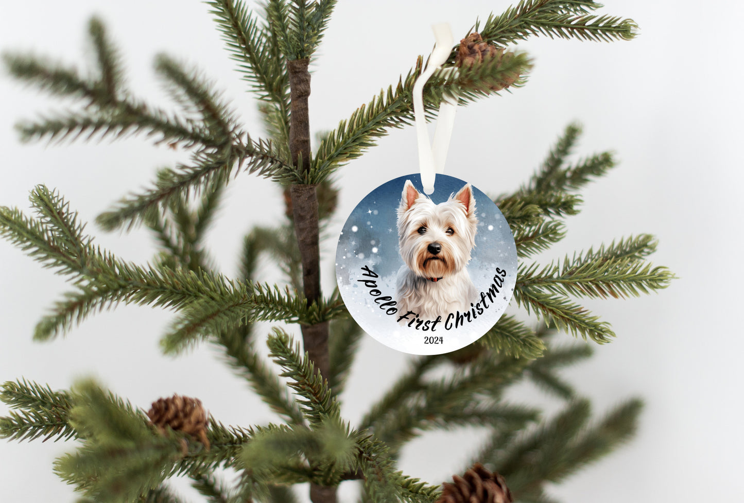 Adorable Maltese Christmas Ornaments | Perfect Holiday Decor for Maltese Lovers