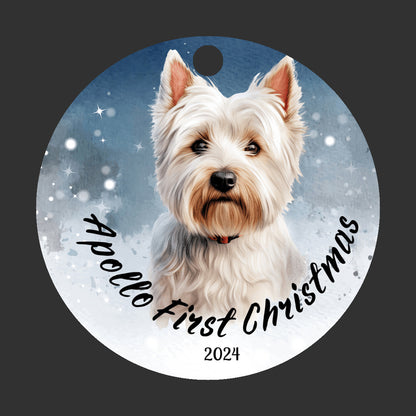 Adorable Maltese Christmas Ornaments | Perfect Holiday Decor for Maltese Lovers