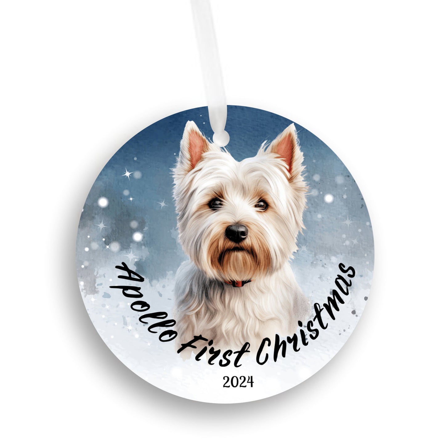 Adorable Maltese Christmas Ornaments | Perfect Holiday Decor for Maltese Lovers