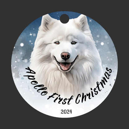 Adorable Samoyed Christmas Ornaments | Perfect Holiday Decor for Samoyed Lovers