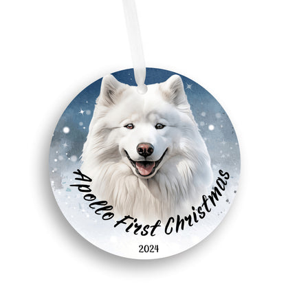 Adorable Samoyed Christmas Ornaments | Perfect Holiday Decor for Samoyed Lovers