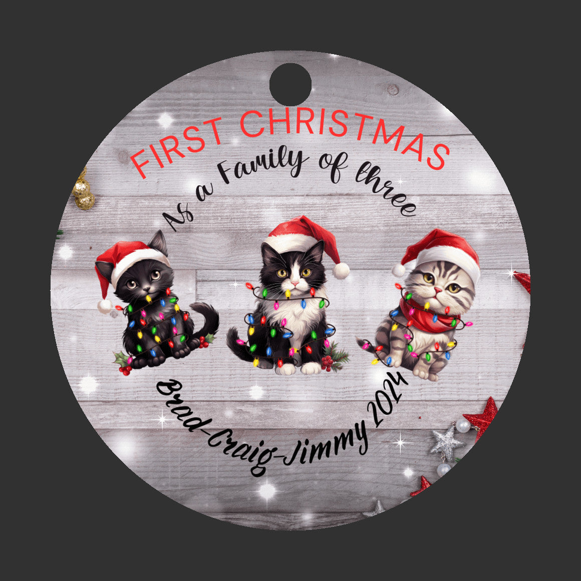 Adorable Cat Christmas Ornaments | Perfect Holiday Decor for Cat Lovers