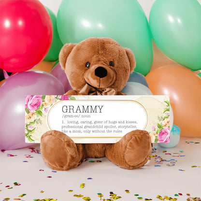 Grammy's Love Note with Kisses – A Gift of Heartfelt Sayings