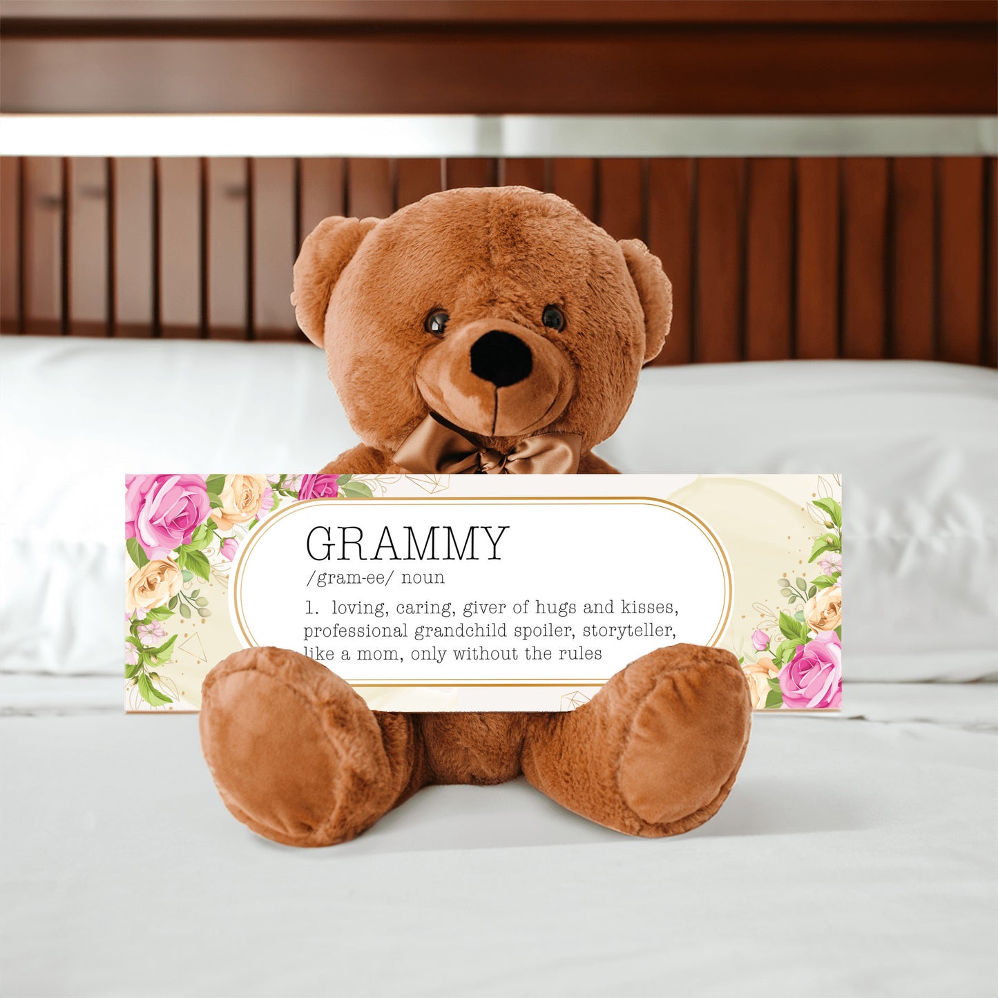 Grammy's Love Note with Kisses – A Gift of Heartfelt Sayings