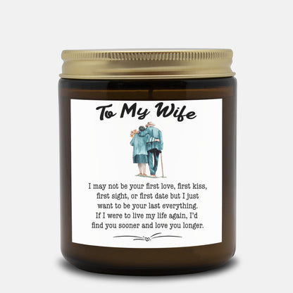 To My Wife – Blackberry and Vanilla Candle with Love