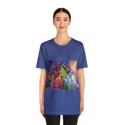 Wink Owl T-Shirt - Symbol of Wisdom and Intuition artwork by Lisa Marie