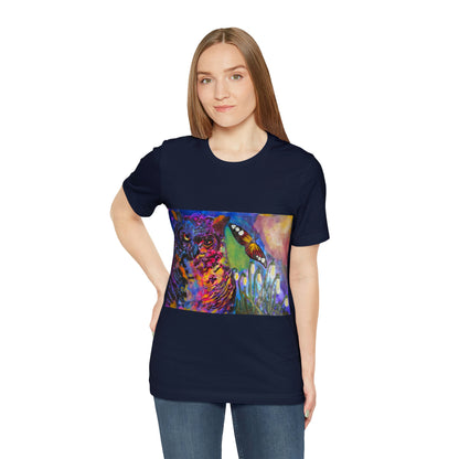 Wink Owl T-Shirt - Symbol of Wisdom and Intuition artwork by Lisa Marie