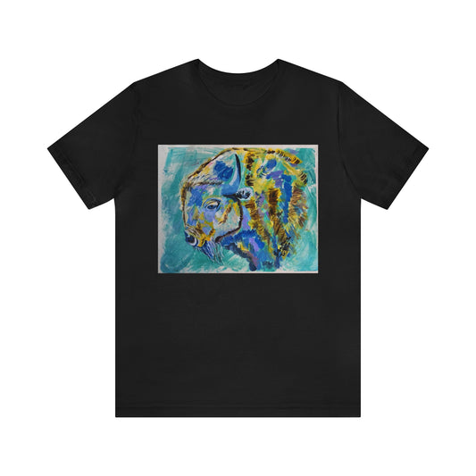 White Buffalo T-Shirt | Unique Artistic Design inspired by Original artwork